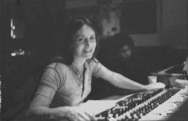 sandy at olivia recording session 1